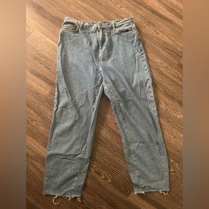 nasty gal women’s high waisted jeans size 10